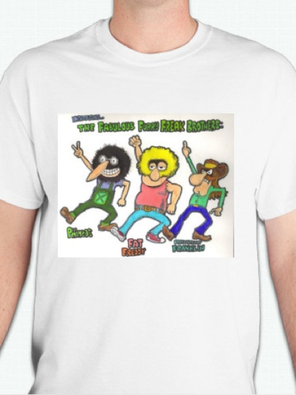 Fabulous furry freak brothers tshirt shirt Unisex 100 percent cotton